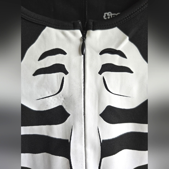 NWT! Tipsy Elves, Skeleton Bodysuit Costume, Black/White, Size Medium -$79.95 - Picture 13 of 14